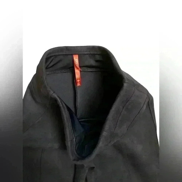 Spanx - Faux Suede Leggings - Navy Blue - Size Small - Picture 3 of 6